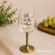 Wine Glass - Christmas Spirit