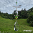 Wishing Eternity Crystal Hanger - Dragonfly