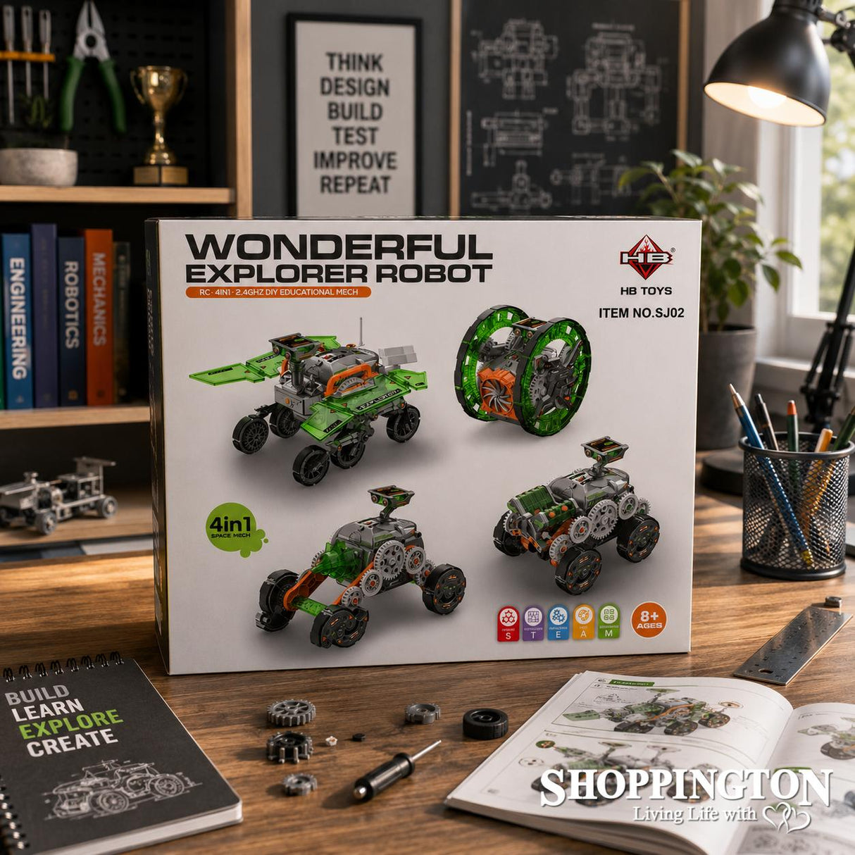 Wonderful Explorer Robot