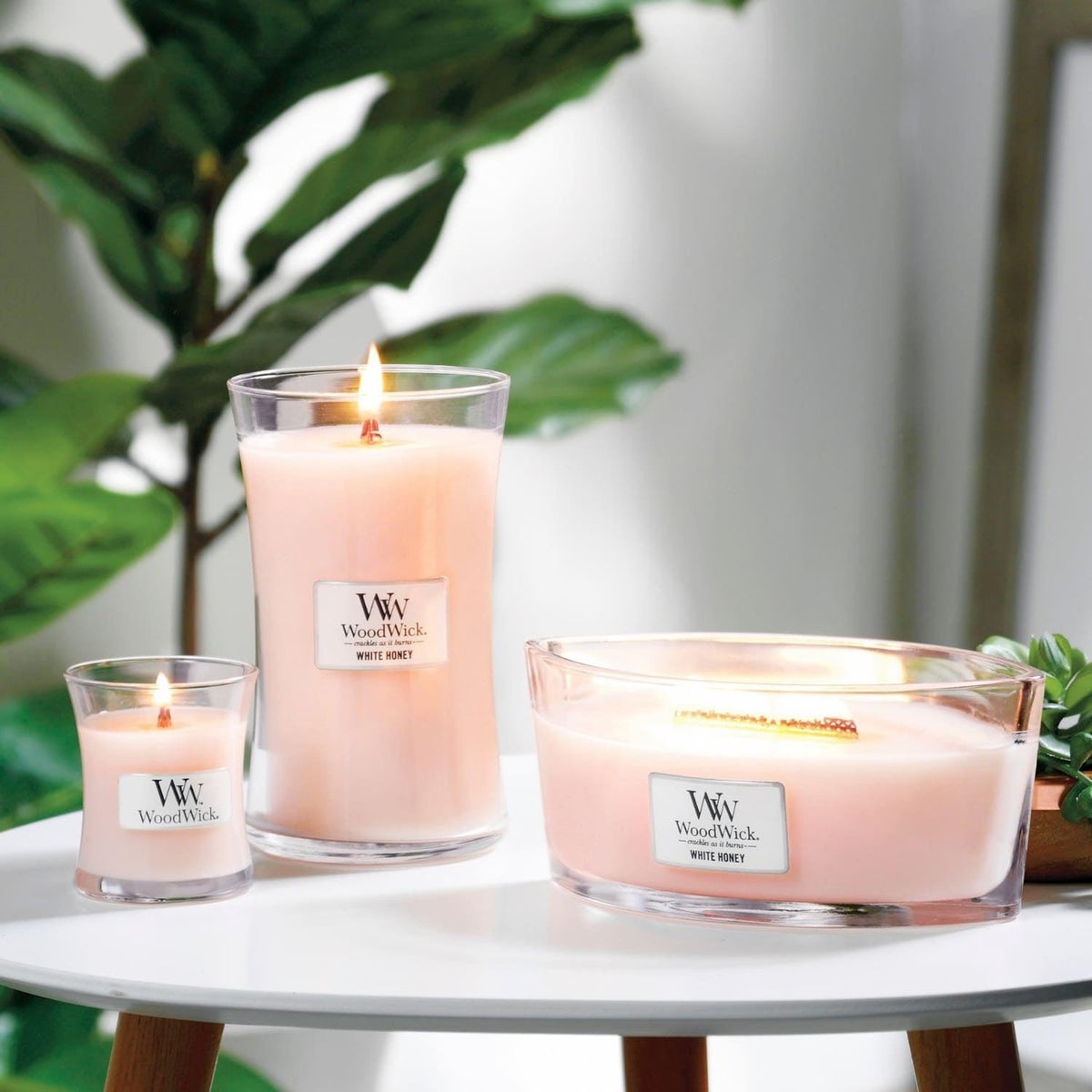 WoodWick White Honey Mini