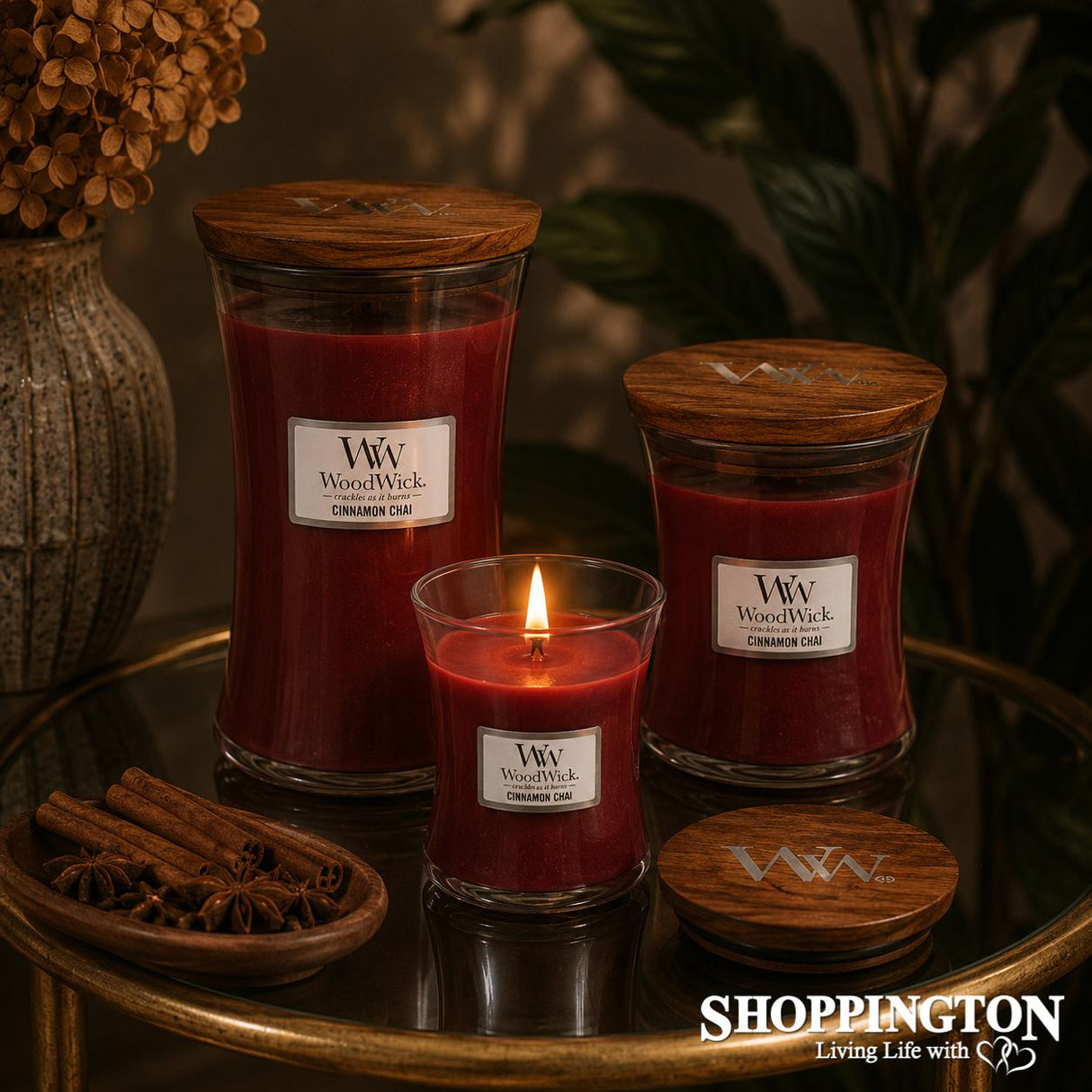 WoodWick Cinnamon Chai Mini