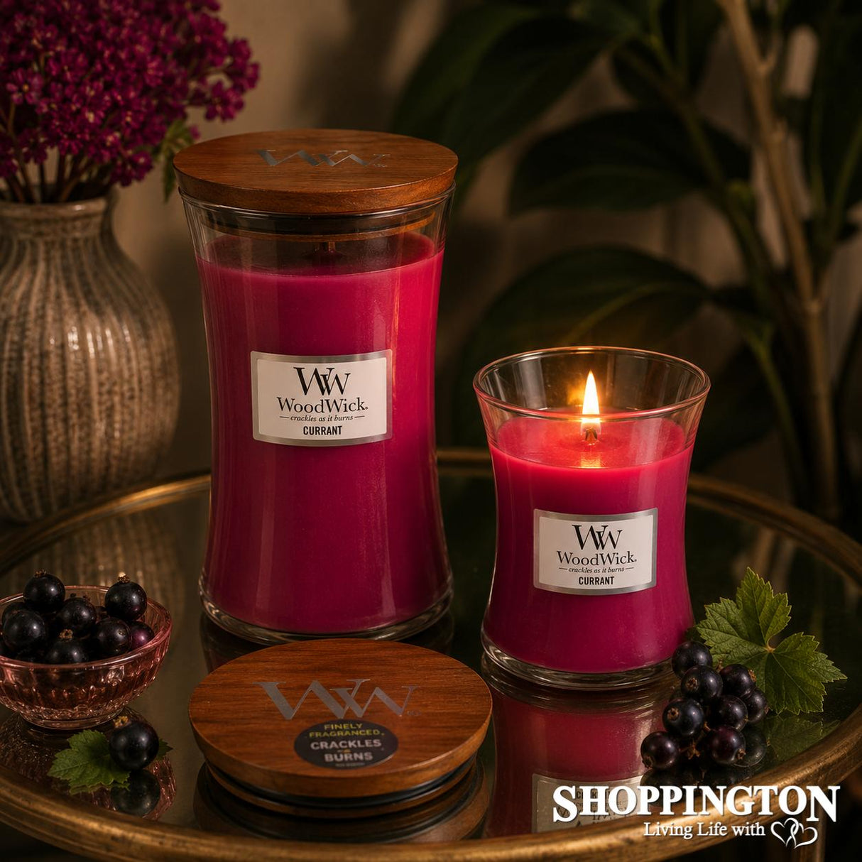 WoodWick Currant Medium