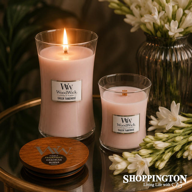 WoodWick Sheer Tuberose Large