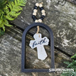 Wooden Arch Cross