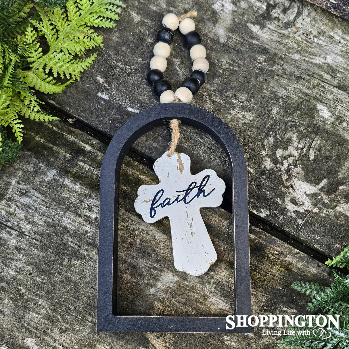 Wooden Arch Cross
