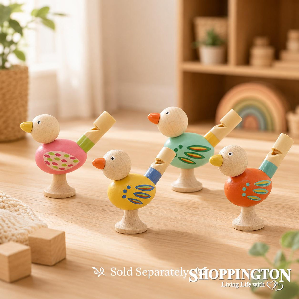 Wooden Bird Whistle