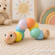 Wooden Caterpillar Large (pastel)