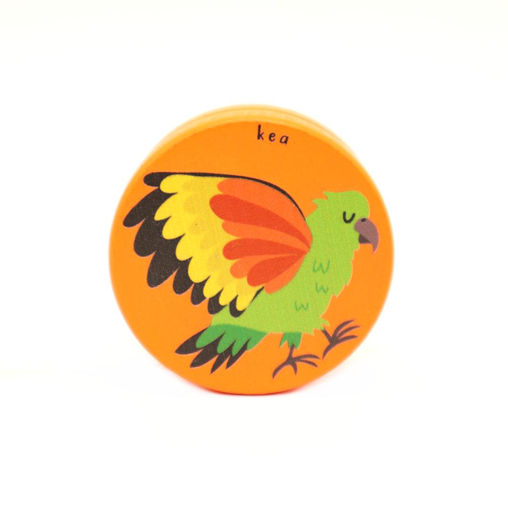 Wooden Kea Yoyo
