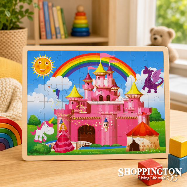 Wooden Puzzle - Fairy Castle