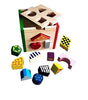 Wooden Shape Sorting Box