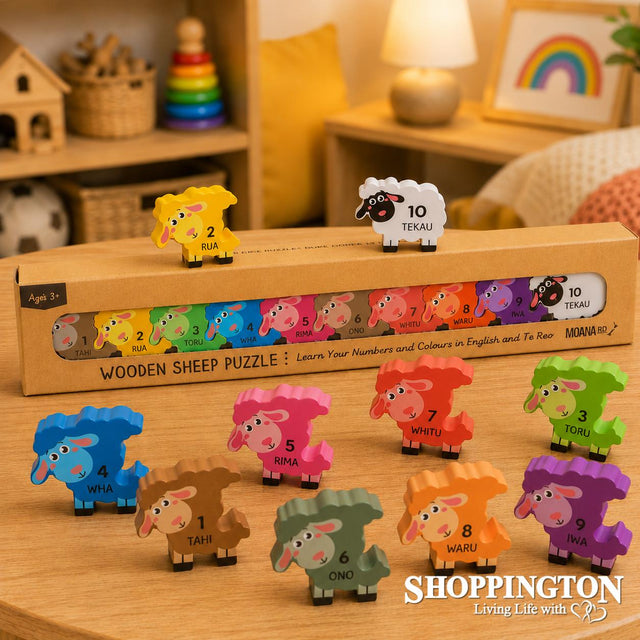 Wooden Sheep Puzzle