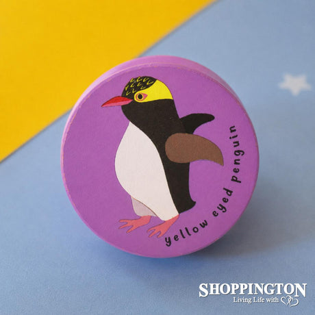 Wooden Yellow Eyed Penguin Yoyo