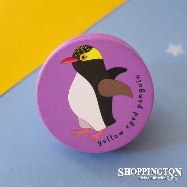 Wooden Yellow Eyed Penguin Yoyo
