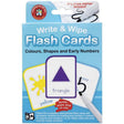 Write & Wipe Flash Cards - Colours, Shapes & Early Numbers