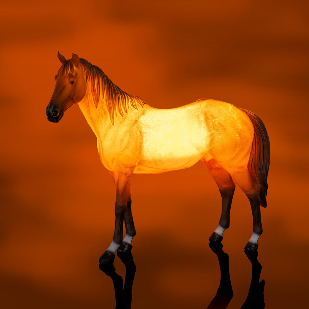 Lamp - Standing Horse