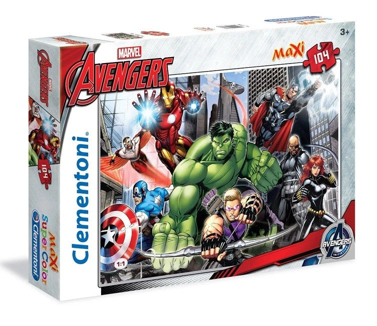 Avengers Supercolor Puzzle - 104pce