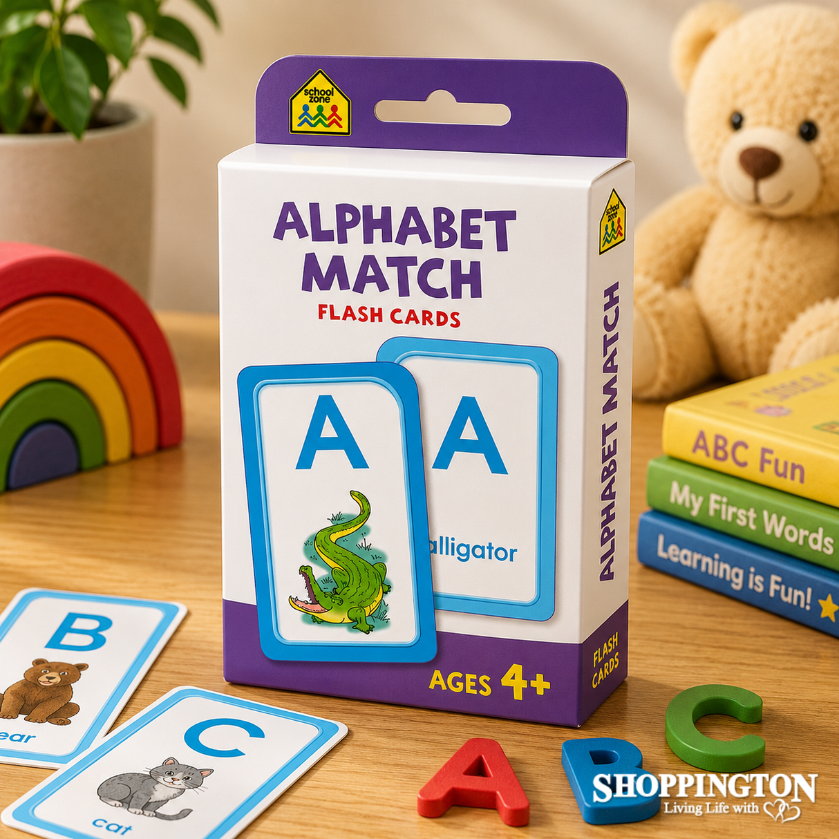 School Zone Flash Cards - Alphabet Match