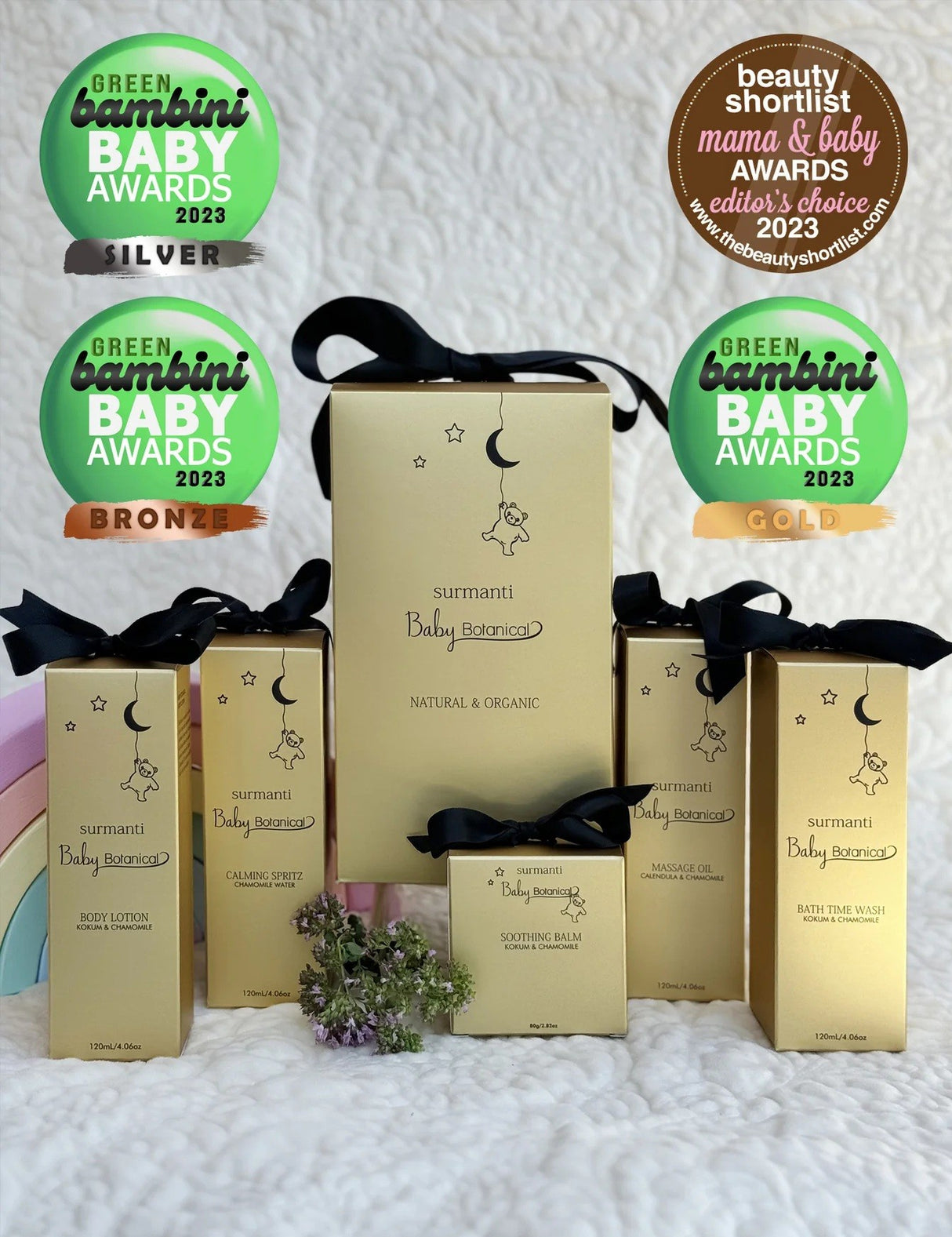 Surmanti Baby Botanical Gift Set