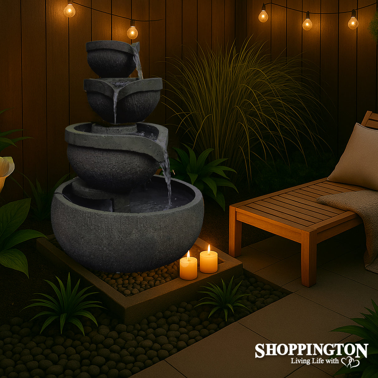Babylon Falls Water Feature 70cm x 110cm