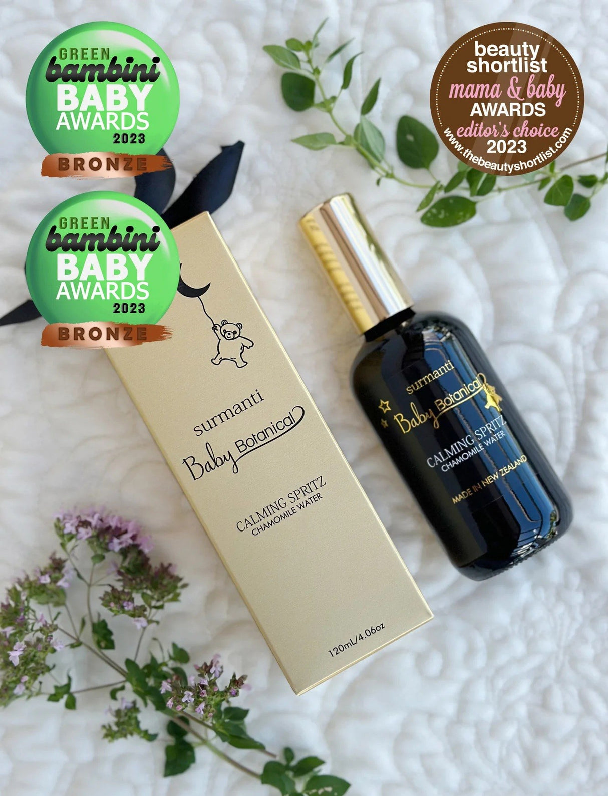 Surmanti Baby Botanical Calming Spritz