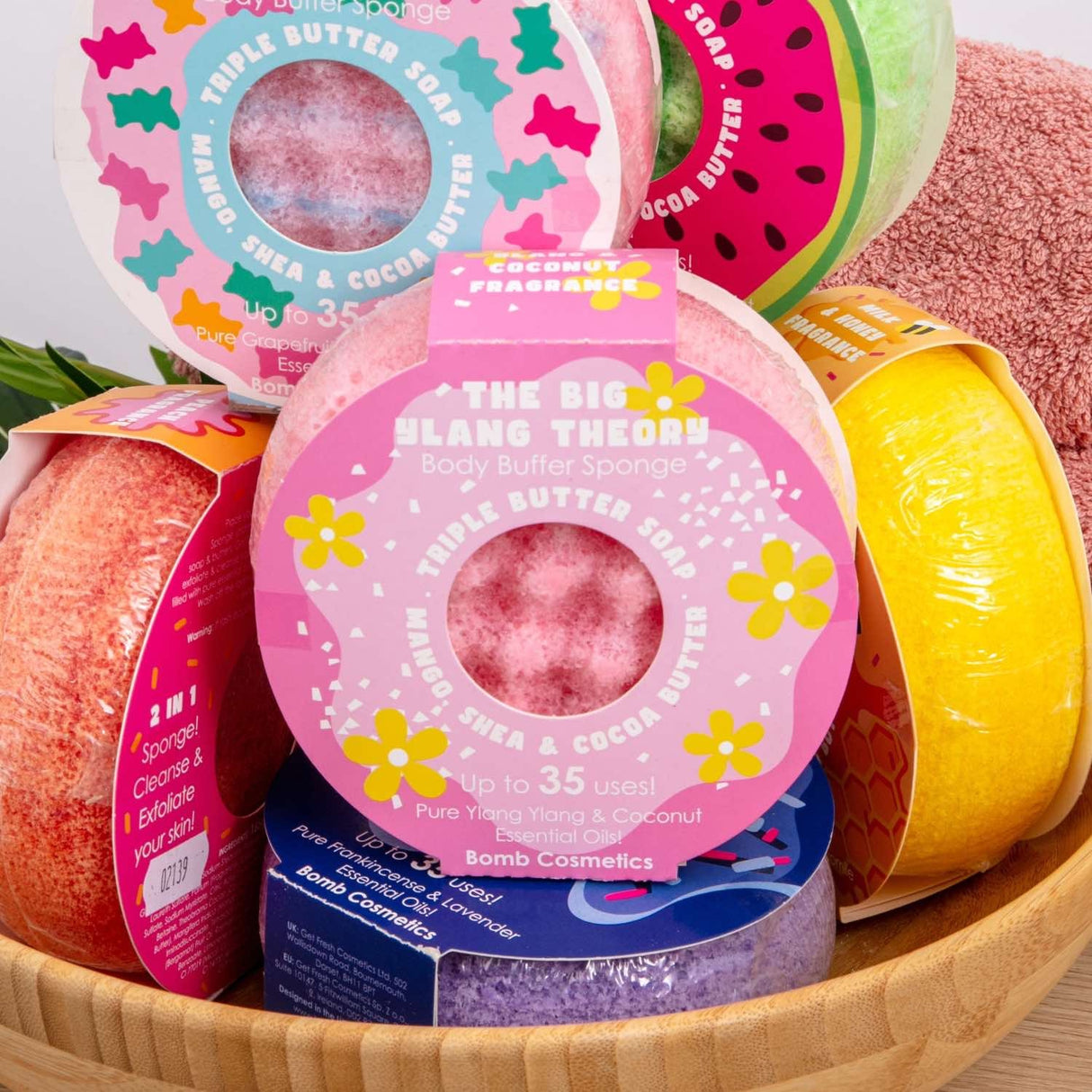 Bomb Cosmetics Body Buffer - The Big Ylang Theory