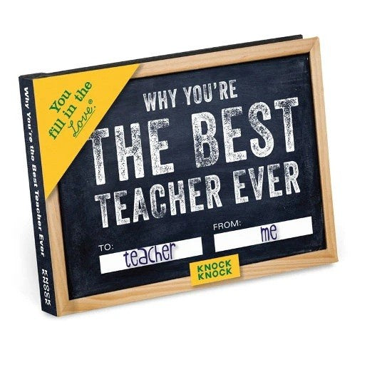 Why Youre the Best Teacher Ever Book