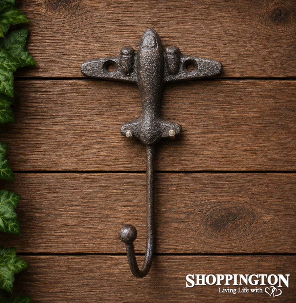 Cast Iron Aeroplane Hook
