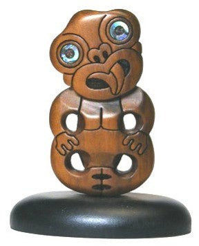 NZ Made Wooden Carving / Tiki