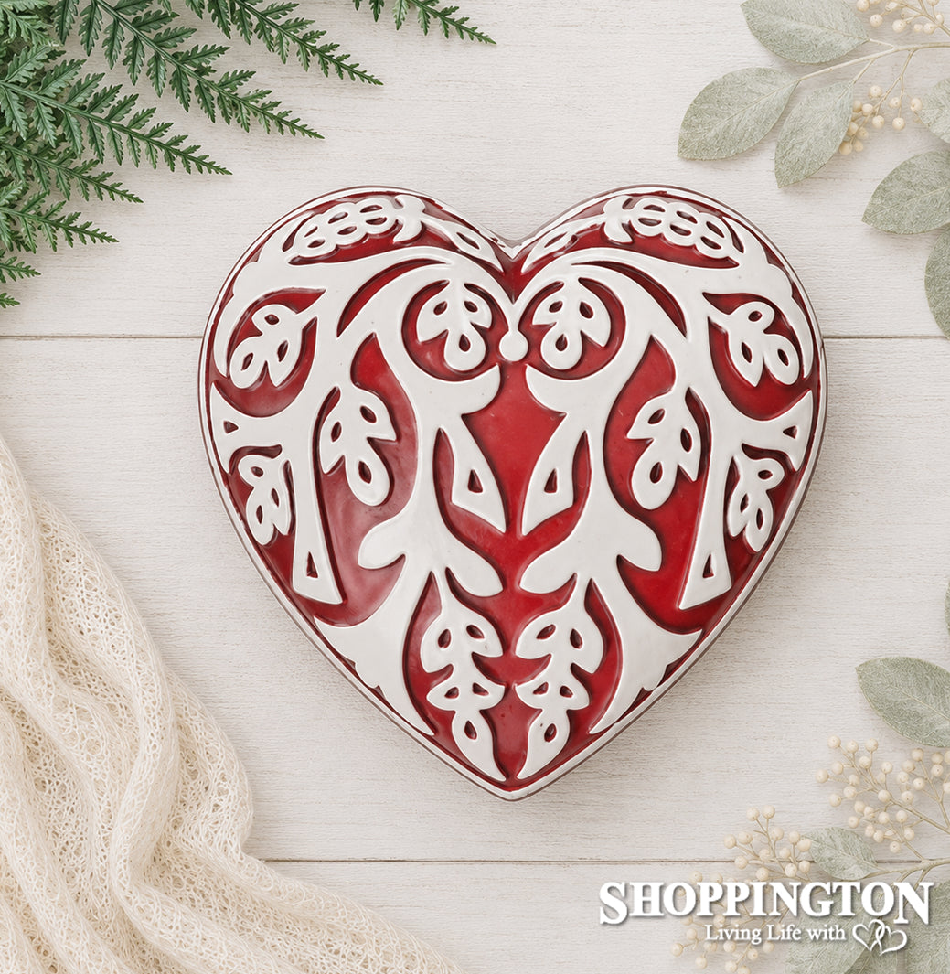 Collectable Heart - Red Fleur
