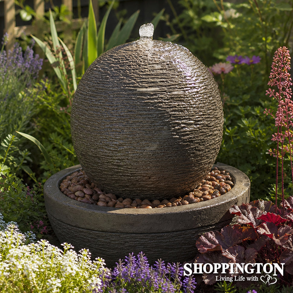 Concrete Ball Water Feature 50cm x 60cm