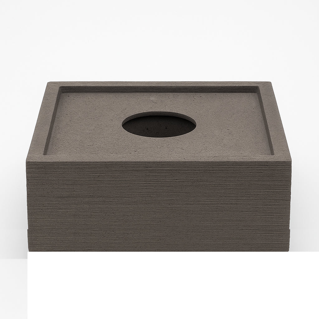 Square Concrete Trough 50cm x 50cm