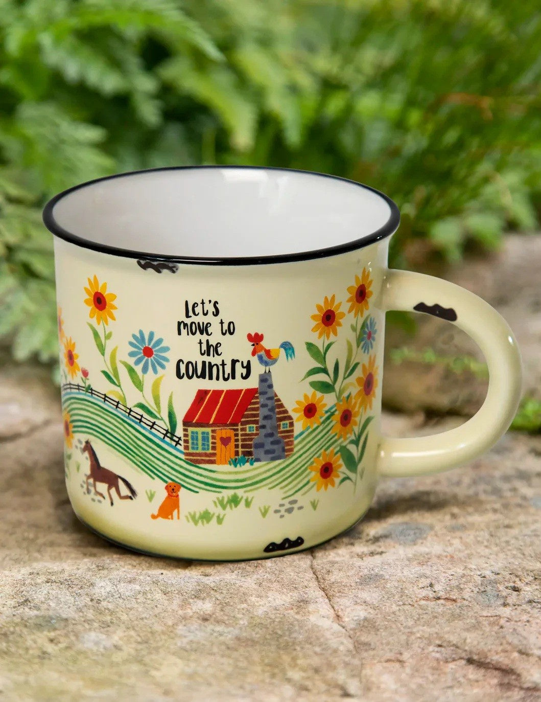 Camp Mug - Let's Move To The Country