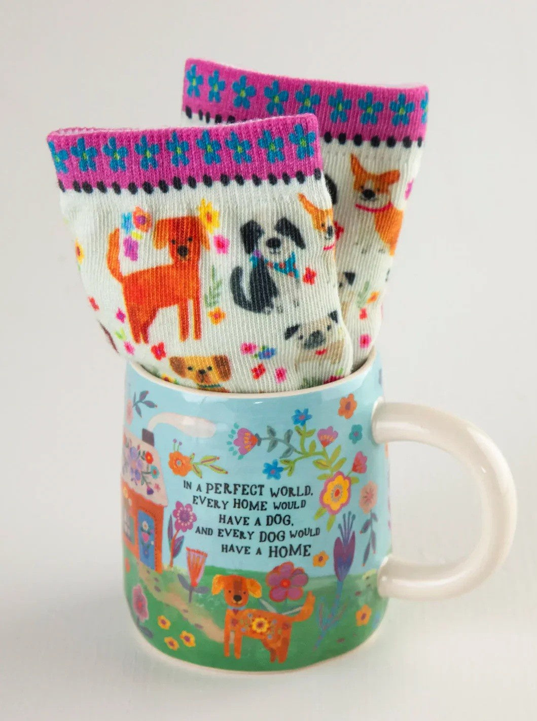 Mug & Sock Set - Every Dog Has A Home