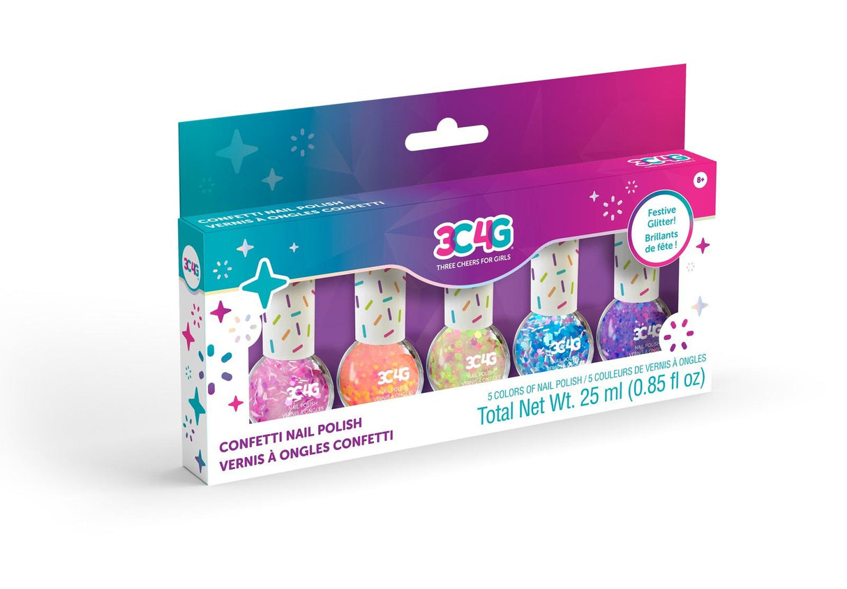 Confetti Nail Polish Set of 5