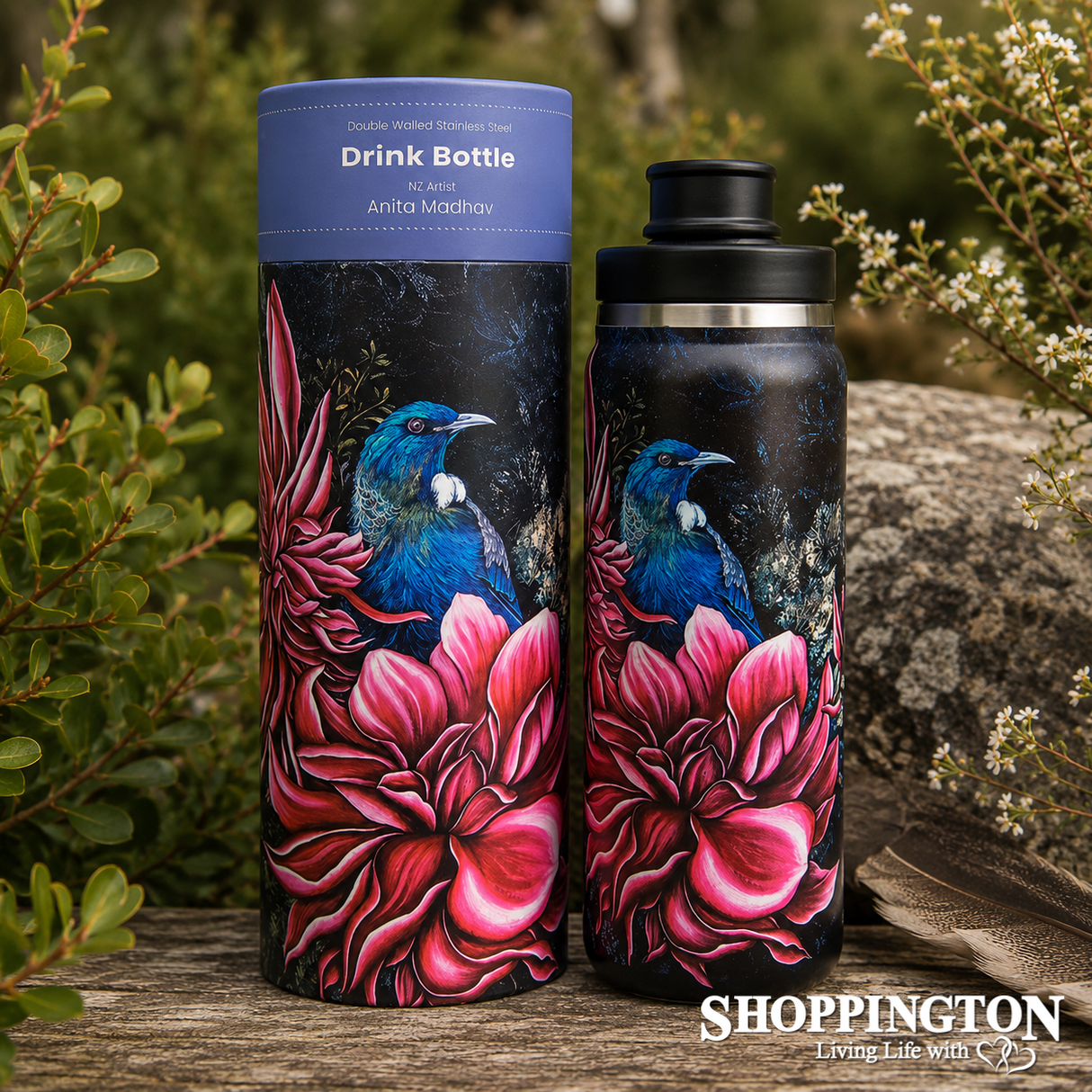 Drink Bottle - Dahlia & Tui Flip Lid