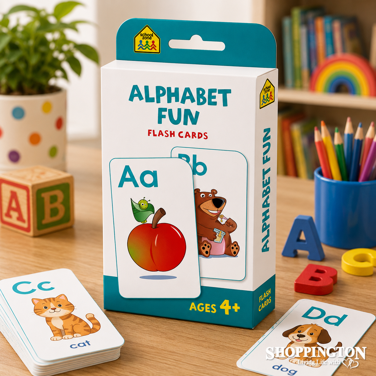 School Zone Flash Cards - Alphabet Fun