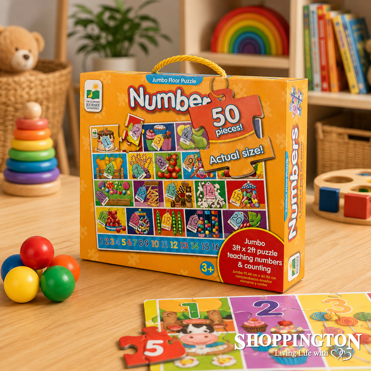 Jumbo Floor Puzzle - Numbers