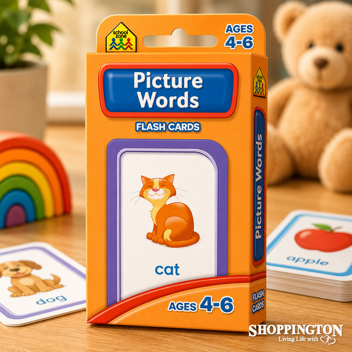School Zone Flash Cards - Picture Words