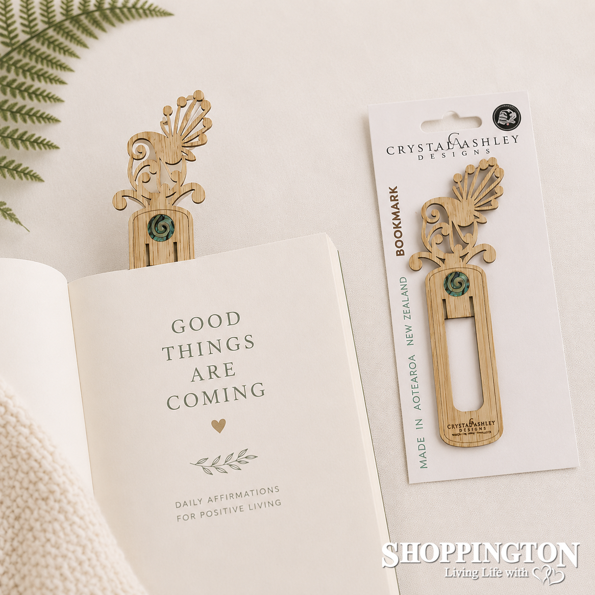Bookmark - Koru Piwakawaka