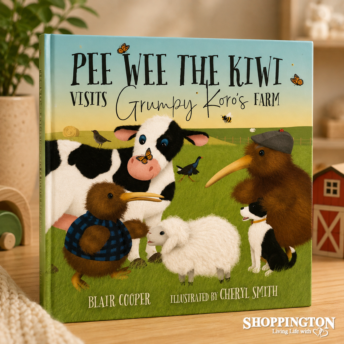 Pee Wee The Kiwi Visits Grumpy Koro's Farm
