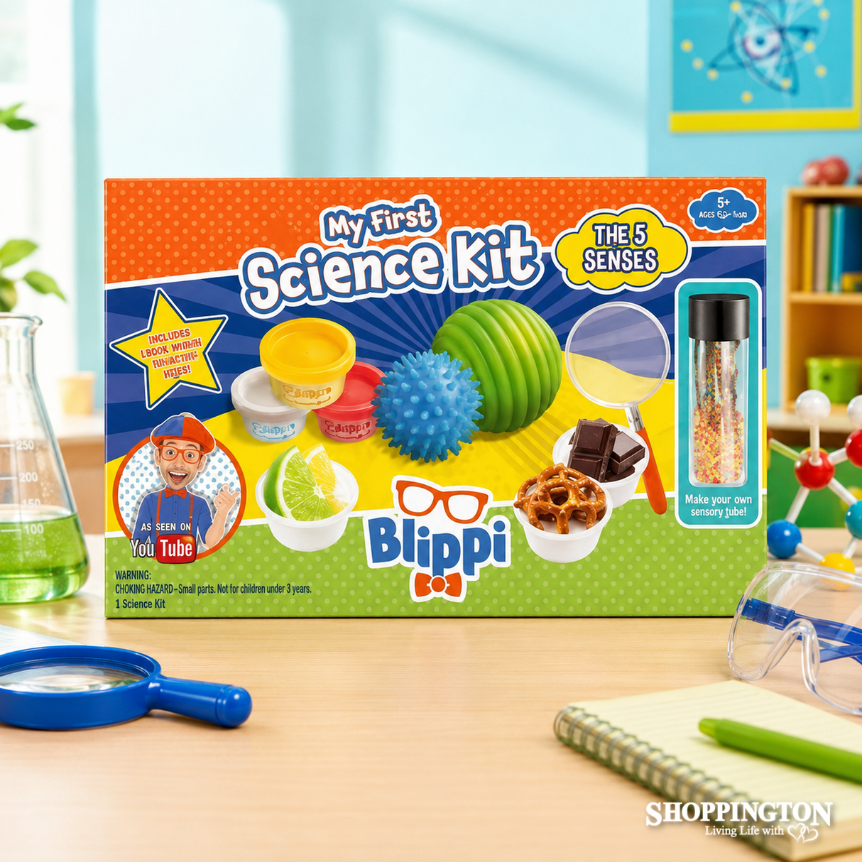 Blippi My First Science Kit - The Five Senses