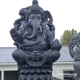 Garden Sculpture - Concrete Ganesha 110cm