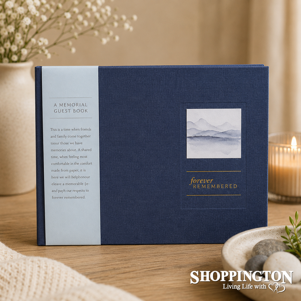 Memorial Guest Book - Forever Remembered