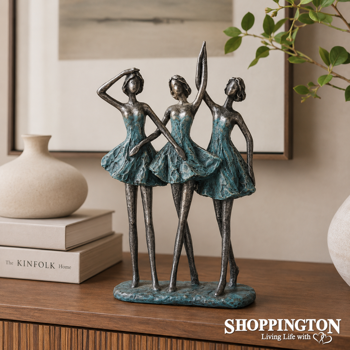 Dancing Trio Figurine