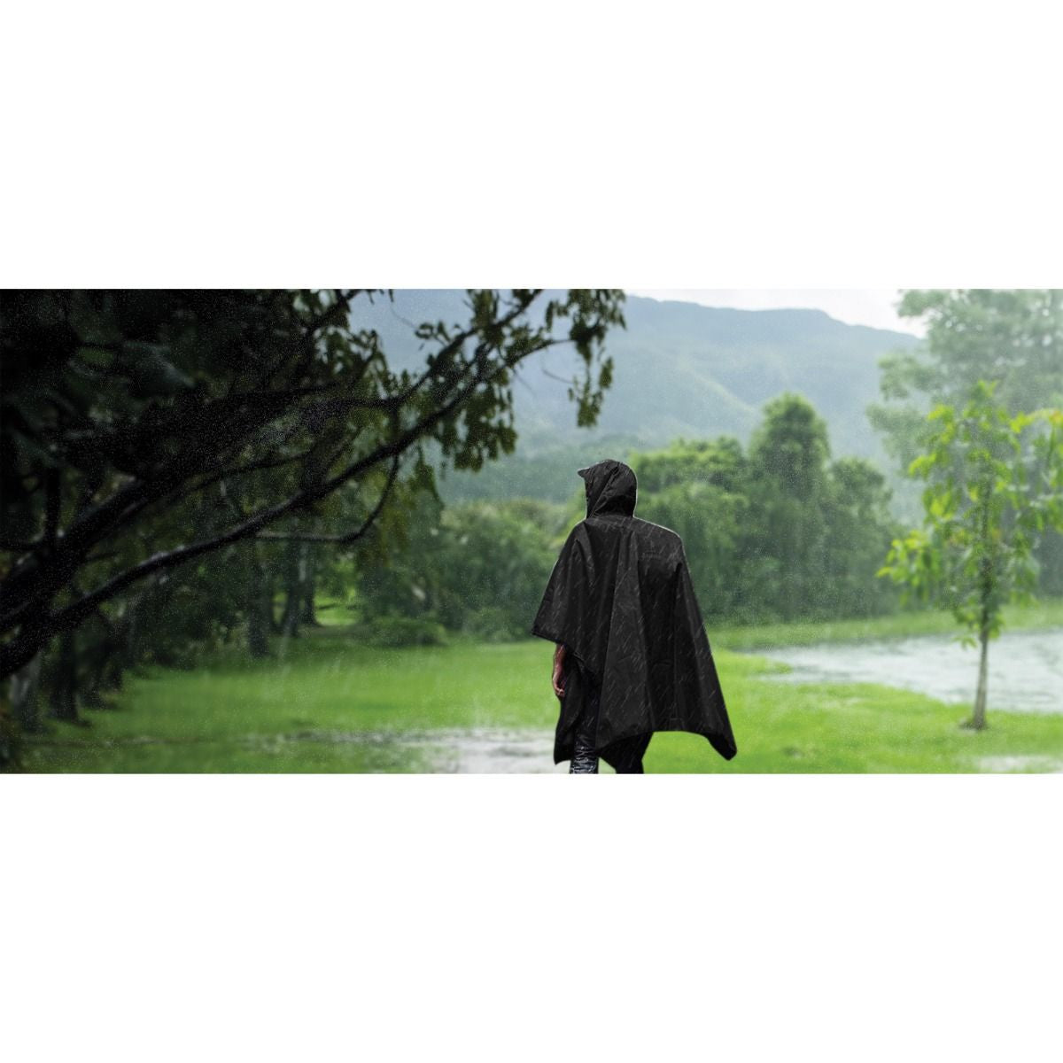 Maverick Reusable Rain Poncho