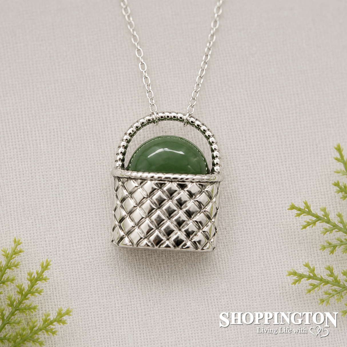 Necklace - Sterling Silver Kete & Pounamu
