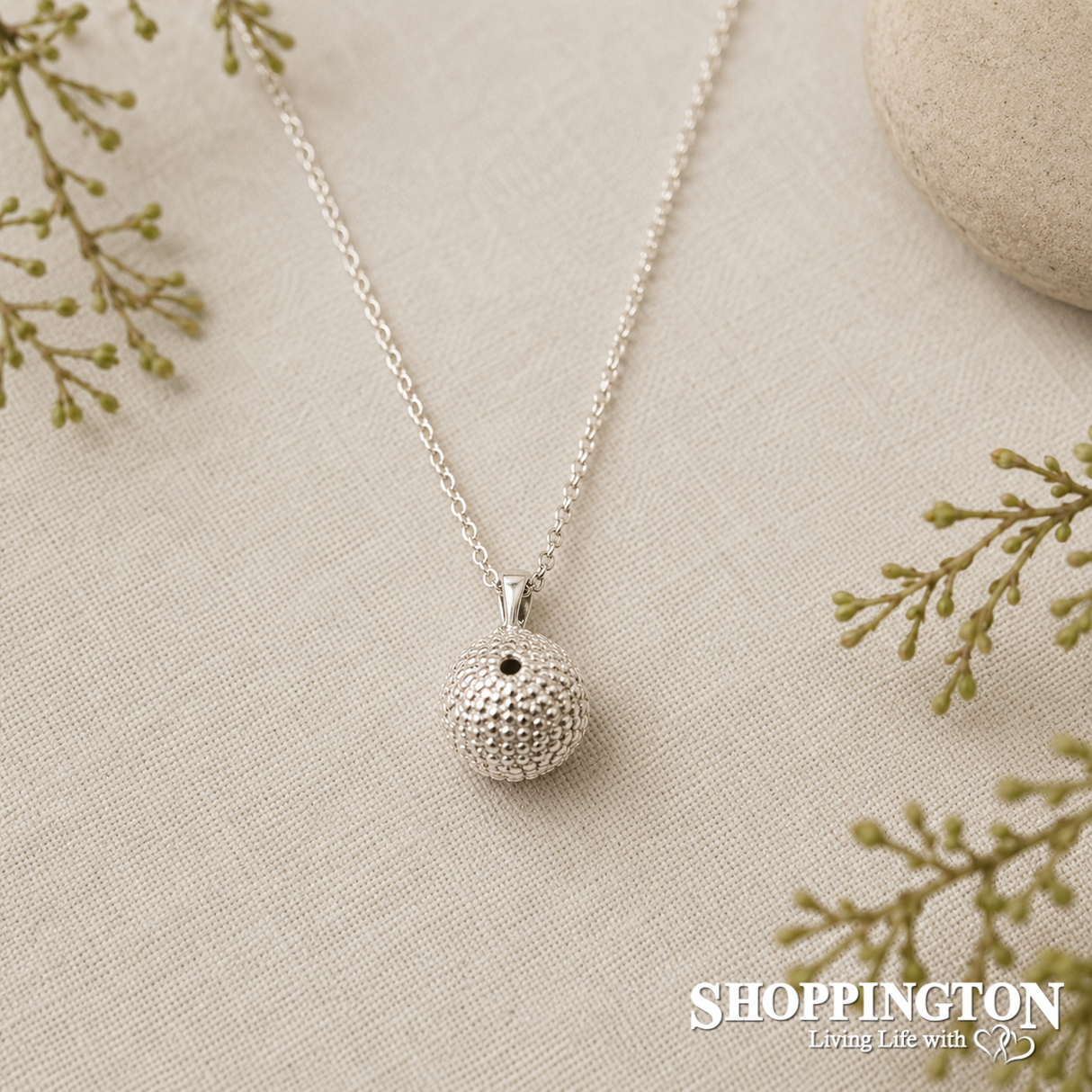 Kina Necklace - Silver Plated PVD