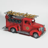 Die Cast Metal Replica Vintage Dept 6 Fire Engine Truck