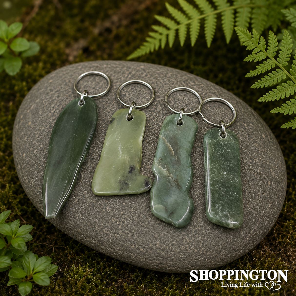NZ Made Pounamu Keyrings