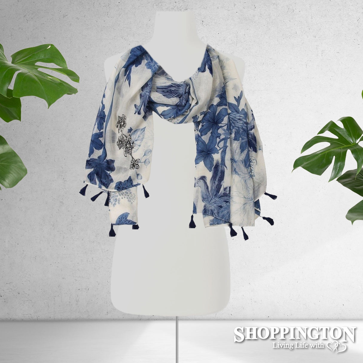 Scarf - Larni Blue